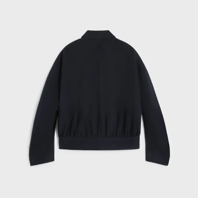 Jacket in Wool and Cotton Gabardine Jacket in Wool and Cotton Gabardine