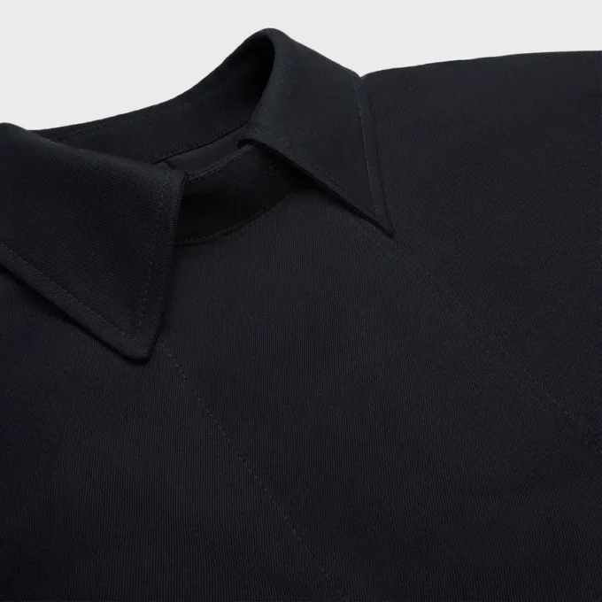 Jacket in Wool and Cotton Gabardine Jacket in Wool and Cotton Gabardine