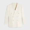 Jude Jacket in Lightweight Striped Wool