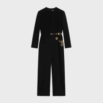 Jumpsuit in Acetate Silk