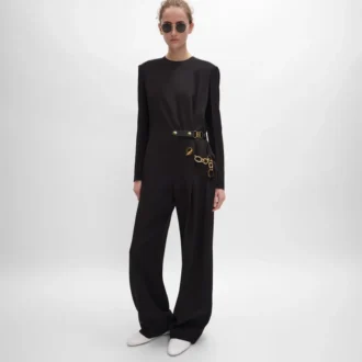 Jumpsuit in Acetate Silk