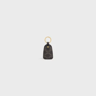 Key Holder in Triomphe Canvas and Calfskin
