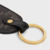 Key Holder in Triomphe Canvas and Calfskin