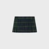 Kilt Mini Skirt in Tartan Wool