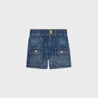 Kitty Shorts in Dark Union Wash Denim Kitty Shorts in Dark Union Wash Denim