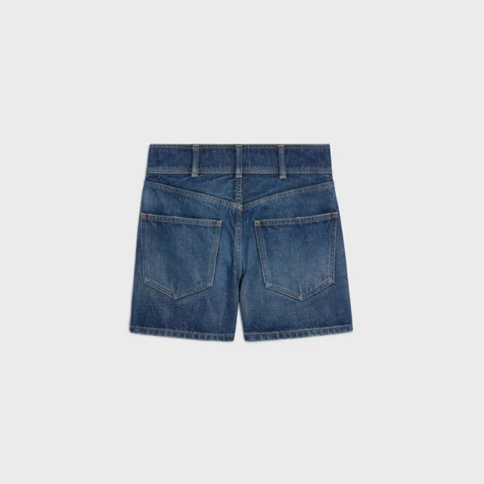 Kitty Shorts in Dark Union Wash Denim