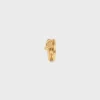 Knot Double Ring in Brass with Gold Finish Knot Double Ring in Brass with Gold Finish