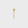 Knot Extra-Thin Bracelet in Brass with Gold Finish Knot Extra-Thin Bracelet in Brass with Gold Finish