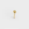 Knot Ring in Brass with Gold Finish Knot Ring in Brass with Gold Finish