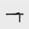 Large 30Mm Double Ring Belt in Jacquard Textile and Calfskin Large 30Mm Double Ring Belt in Jacquard Textile and Calfskin