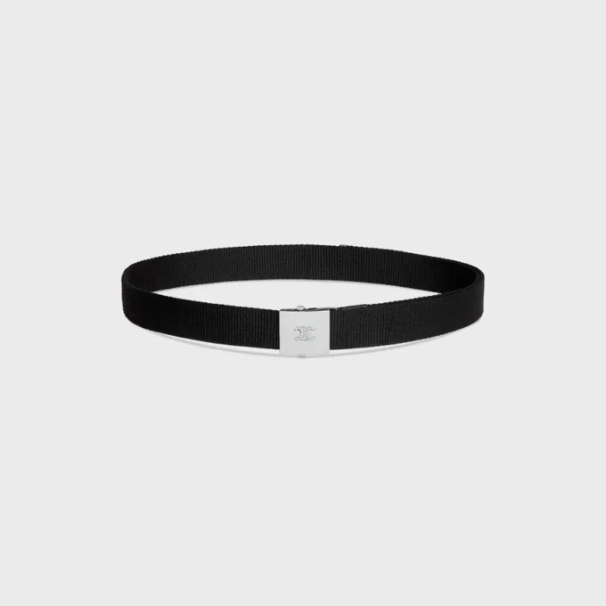 Large 30Mm Skater Belt in Textile Large 30Mm Skater Belt in Textile