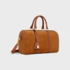 Large Boston in Suede Calfskin Large Boston in Suede Calfskin