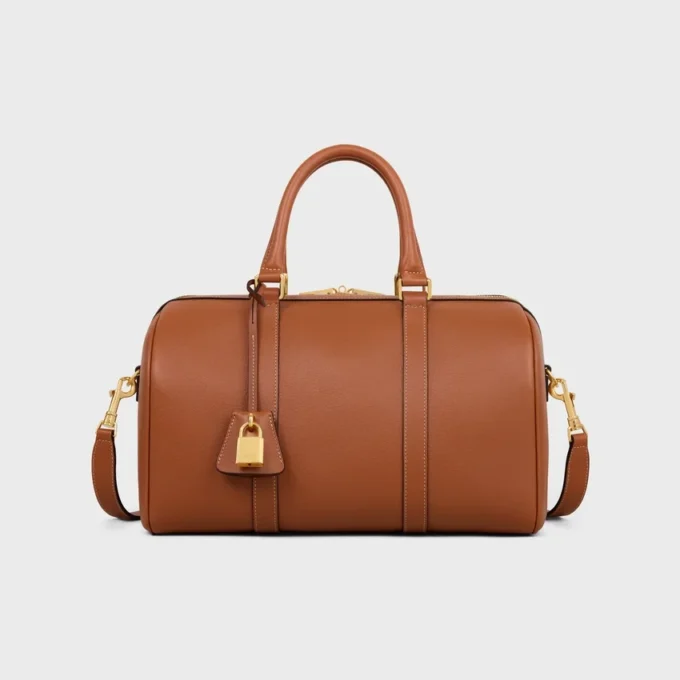 Large Boston in Supple Grained Calfskin Large Boston in Supple Grained Calfskin