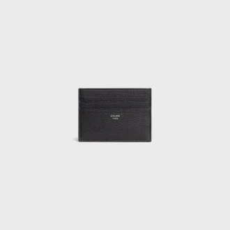 Large Card Holder in Grained Calfskin
