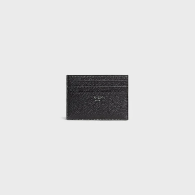 Large Card Holder in Grained Calfskin Large Card Holder in Grained Calfskin