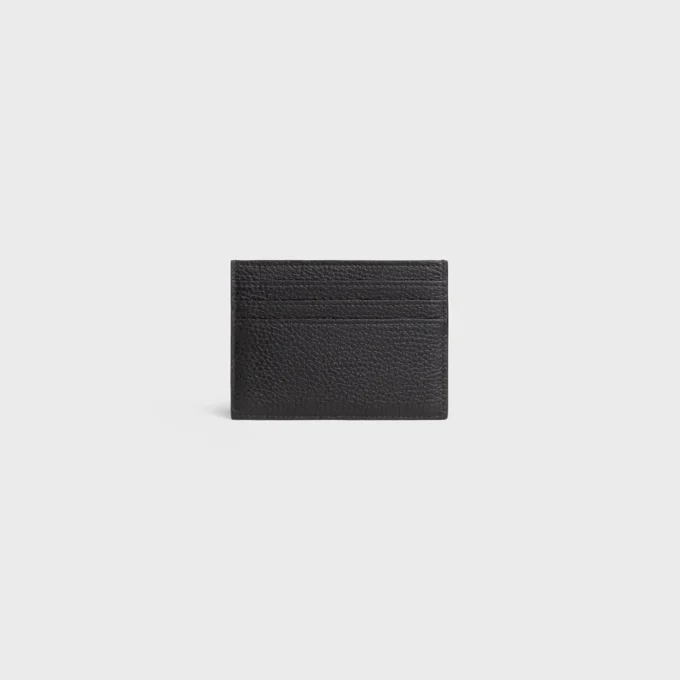 Large Card Holder in Grained Calfskin Large Card Holder in Grained Calfskin