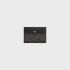Large Card Holder in Triomphe Canvas and Calfskin Large Card Holder in Triomphe Canvas and Calfskin
