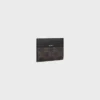 Large Card Holder in Triomphe Canvas and Calfskin Large Card Holder in Triomphe Canvas and Calfskin