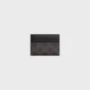 Large Card Holder in Triomphe Canvas and Calfskin Large Card Holder in Triomphe Canvas and Calfskin