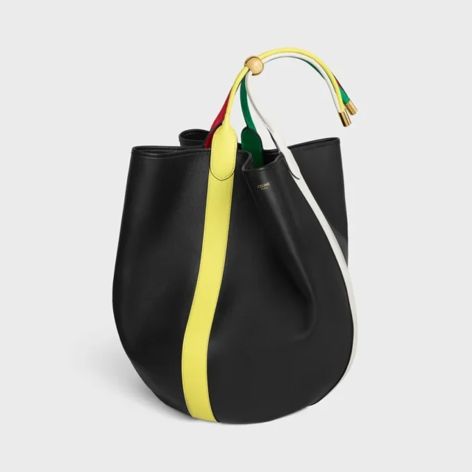 Large Drop Bucket Bag in Smooth Calfskin Large Drop Bucket Bag in Smooth Calfskin