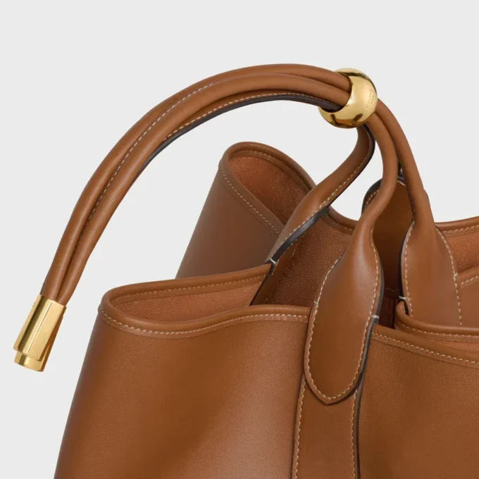 Large Drop Bucket Bag in Supple Smooth Calfskin Large Drop Bucket Bag in Supple Smooth Calfskin
