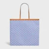 Large Flat Shopper in Triomphe Canvas