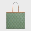 Large Flat Shopper in Triomphe Canvas
