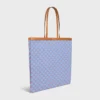 Large Flat Shopper in Triomphe Canvas