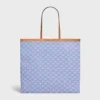 Large Flat Shopper in Triomphe Canvas