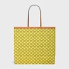 Large Flat Shopper in Triomphe Canvas