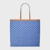 Large Flat Shopper in Triomphe Canvas