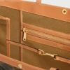 Large Flat Shopper in Triomphe Canvas