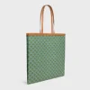 Large Flat Shopper in Triomphe Canvas