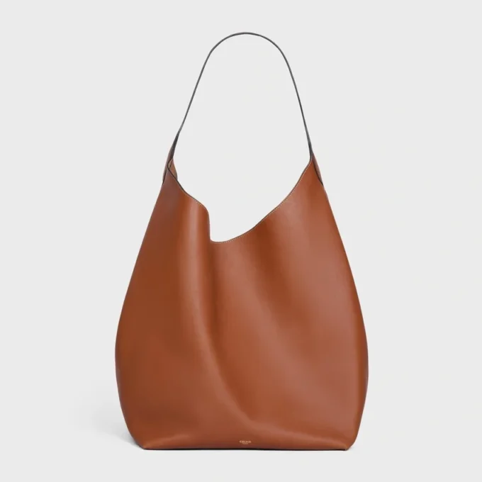 Large Hobo in Supple Natural Calfskin Large Hobo in Supple Natural Calfskin