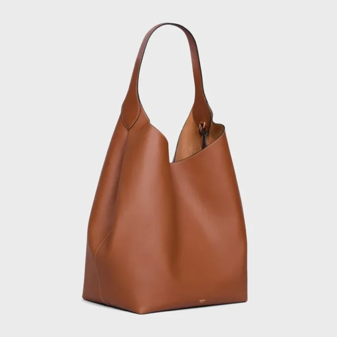 Large Hobo in Supple Natural Calfskin Large Hobo in Supple Natural Calfskin