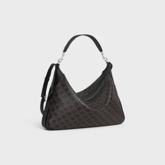 Large Romy in Triomphe Canvas and Calfskin