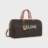 Large Travel Bag in Triomphe Canvas with Celine Print Large Travel Bag in Triomphe Canvas with Celine Print