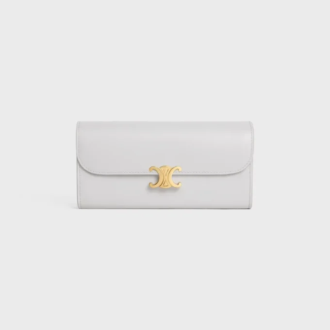 Large Wallet Triomphe in Lizard