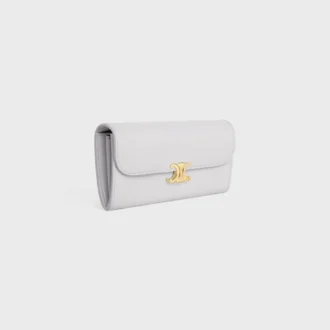Large Wallet Triomphe in Lizard