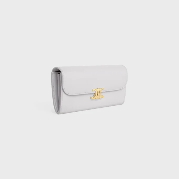 Large Wallet Triomphe in Lizard
