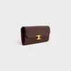 Large Wallet Triomphe in Shiny Calfskin Large Wallet Triomphe in Shiny Calfskin