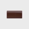 Large Wallet Triomphe in Shiny Calfskin Large Wallet Triomphe in Shiny Calfskin