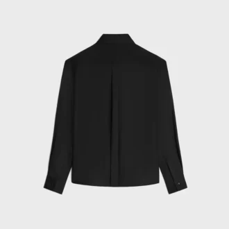 Lavalliere Shirt in Silk Twill