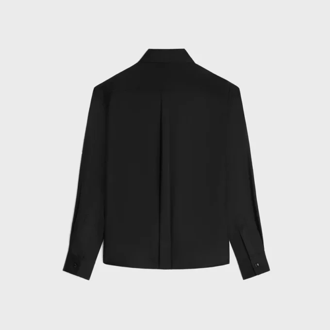 Lavalliere Shirt in Silk Twill Lavalliere Shirt in Silk Twill