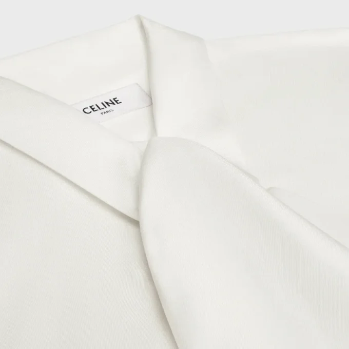Lavalliere Shirt in Silk Twill Lavalliere Shirt in Silk Twill