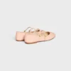 Les Ballerines Celine Double Strap Ballerina in Lambskin Les Ballerines Celine Double Strap Ballerina in Lambskin
