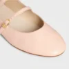 Les Ballerines Celine Double Strap Ballerina in Lambskin Les Ballerines Celine Double Strap Ballerina in Lambskin
