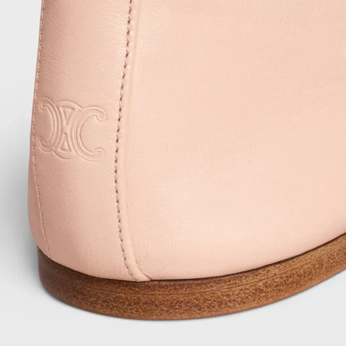 Les Ballerines Celine Double Strap Ballerina in Lambskin Les Ballerines Celine Double Strap Ballerina in Lambskin