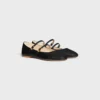 Les Ballerines Celine Double Strap in Lambskin Les Ballerines Celine Double Strap in Lambskin