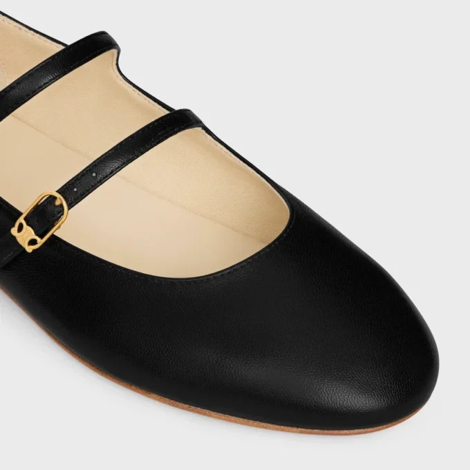 Les Ballerines Celine Double Strap in Lambskin Les Ballerines Celine Double Strap in Lambskin
